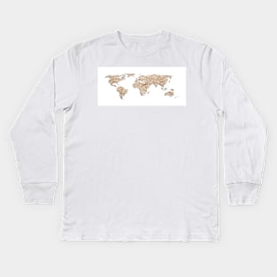 Parched planet Kids Long Sleeve T-Shirt